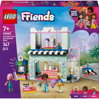 LEGO Friends 42662 Frisørsalon og accessories-butik