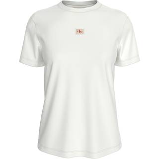 Calvin Klein Jeans Woven Label Regular Jersey Tee YAF Bright White S