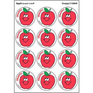 Snappy!/Apple Duft retro stinkende klisterm?rker efter trend; 24 SEALS/PACK - Autentiske 1980'ers design!