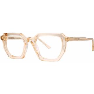 Vera Wang Ras Linen 51 Briller Kvinder Krystalklar - Transparent Linen Orange - 51mm