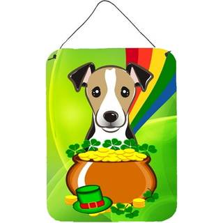 """" Caroline's Treasures Jack Russell Terrier St. Patrick's Day Wall eller Door Hanging Prints BB2005DS1216 16HX12W Multicolor """"
