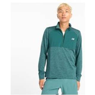 Sweatshirt New Balance Athletics Heat Grid 1/2 Zip mt43204-nus Størrelse L