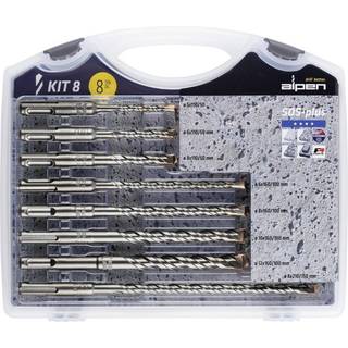 Alpen 80704100100 Hårdmetal Hammerbor-sæt 8 dele 5 mm,
