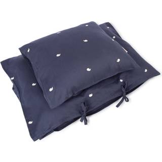 Filibabba Babysengetøj GOTS Broderet Hvalen Christian Midnight - 1 stk.