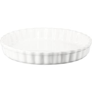 Signature Stentøjs Tærtefad, White, Ø28 cm