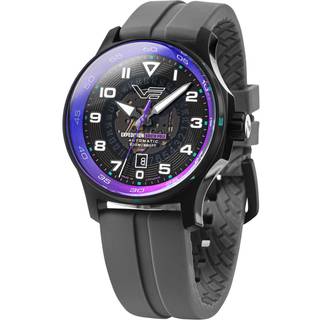 Vostok Europe YN55-592C760_GRY Herren-Automatikuhr Expedition South Pole Grau/Lila