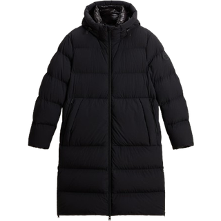 WOOLRICH Herren Daunenmantel schwarz unifarben