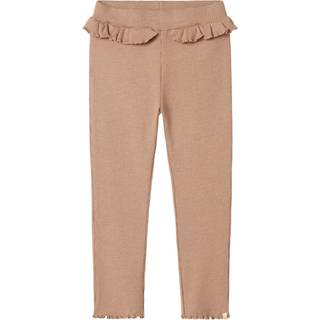 Lil Atelier Rugby Tan Leggings