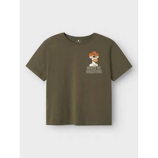 NAME IT T-Shirt Dyn Dusty Olive