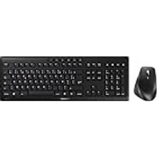 Cherry STREAM DESKTOP COMFORT - Tastatur & Mus sæt - Fransk - Grå