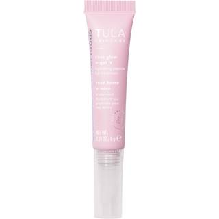 TULA Skin Care Rose Glow + Get It Lip Balm - Hydrating Peptide Lip Treatment med hyaluronsyre og vitamin E 0,28 oz.