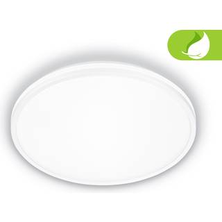 Briloner LED loftslampe Pulap A, Hvid/opal, Plast, Moderne