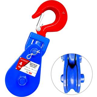 Yatointo 4 Ton Snatch Block med krog 4