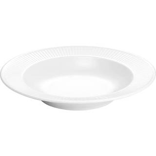 Plissé Tallerken dyb fra Pillivuyt - Hvid farve - Ovnfast porcelæn