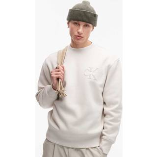 Relaxed Monogram Sweatshirt - Grey - XXS