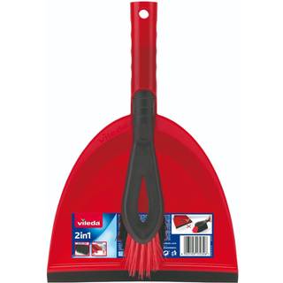 Vileda 2-in-1 brush with a dustpan
