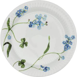 Kähler Hammershøi Summer Tallerken Ø22 cm Forget me not