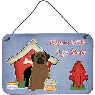"""" Caroline's Treasures Dog House Collection Bullmastiff Wall eller Door Hanging Prints BB2838DS812 8HX12W """"