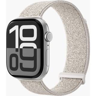 Apple Watch (42/44/45/46/SE/49mm) Vonmählen Fitness Loop 2 Nylon Urrem - Grå
