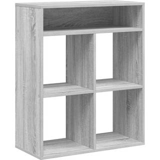 Bogreol Konstrueret Træ Antikt Trælook - Grå sonoma-eg / 66 x 31 x 80 cm