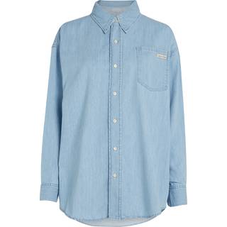Shirt Calvin Klein Jeans Oversized Longsleeve Denim Shirt Denim S - Denim - S