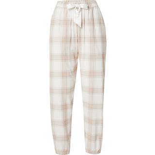 Hunkemöller Pyjamasbukser af flonel Beige - XL