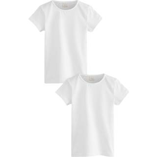 Next 2 Pakke 100% bomulds gymnastik-T-shirts til skolebrug (3-16år)