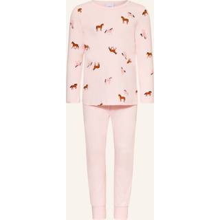 Sanetta Kid's Pyjama Long AOP 233564 Pyjamas Børn størrelse 92 farve pink