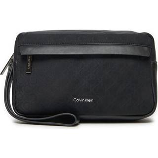 Calvin Klein Toilettaske Must Mono - Sort