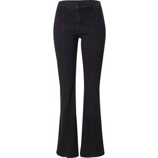 Mid Waist Flared Jeans