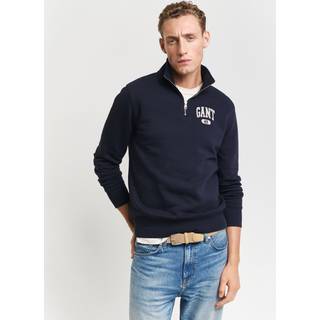 GANT Herre GANT 49 Arch Graphic sweatshirt med halv lynlås (XL)