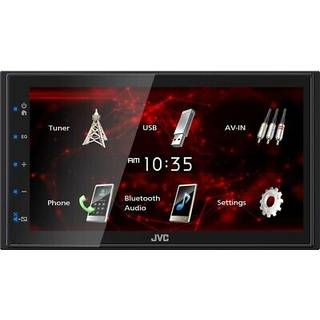 JVC KW-M180BT & Bass Habit PLAY-højttalere, bilstereopakke