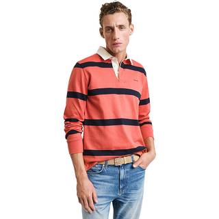GANT Herre Garnfarvet stribet Heavy Rugger (4XL)