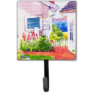 """" Caroline's Treasures 6125SH4 Beach View mellem husets snorhaver eller nøglekrog lille flerfarvet """"