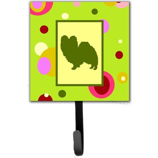 """" Caroline's Treasures CK1105SH4 Papillion Leash Holder eller Key Hook Small Multicolor """"