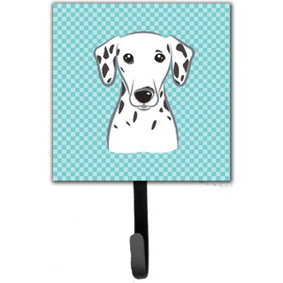 """" Caroline's Treasures BB1148SH4 Checkerboard Blue Dalmatian Leash eller Key Holder Small Multicolor """"