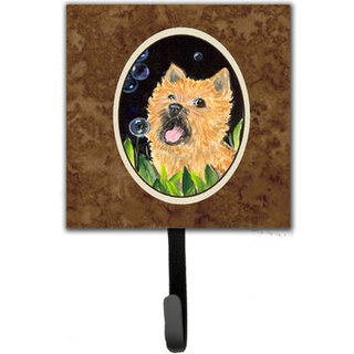 """" Caroline's Treasures SS8928SH4 Cairn Terrier Leash Holder eller Key Hook Small Multicolor """"