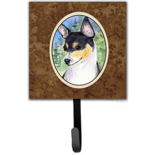 """" Caroline's Treasures SS8927SH4 Fox Terrier Leash Holder eller Key Hook Small Multicolor """"