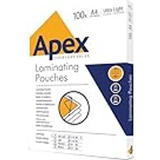 Fellowes Apex A4 lamineringslommer, 80 mic, gloss
