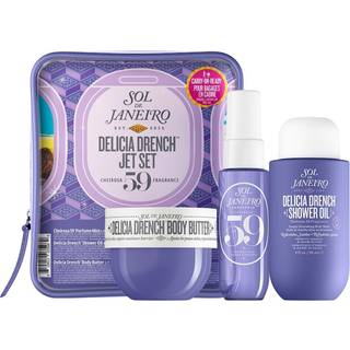 Sol De Janeiro - Delicia Drench™ Jet Set - Kropsplejesæt - Delicia Drench Jet Set - For Women