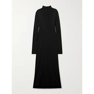 Khaite Norla maxi dress - black - L