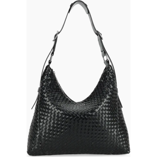 Silfen Ellie flet skuldertaske (Sort)