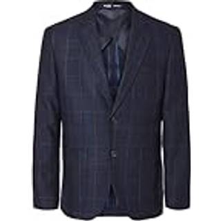 Slhslim-Dallas Wool Check Blz Noos