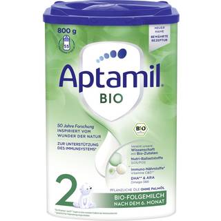 Aptamil Økologisk juniormælk 2, efter 6. måned 261.19 DKK/1 kg