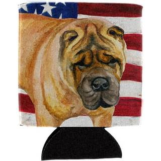 """" Caroline's Treasures Shar Pei Patriotic Decorative kan hugger flerfarvet """"