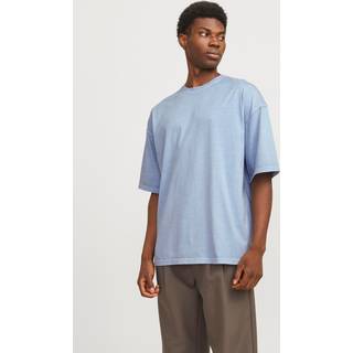 Ensfarvet Crewneck T-shirt