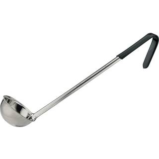 Winco Prime One Piece rustfrit stål SLADLE NSF Listet sort