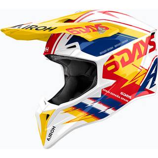 Airoh Wraaap 6Days Spain 2024 Crosshjelm hvid S
