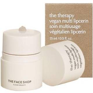 Ansigtsbutikken Terapien Vegansk læbe smør Fugtighedsbelæsning Lip Balm Shea Butter & Sunflower Oil & Peptid Lip Sleeping Mask For Sensitive Skin