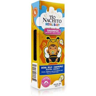 Tio Nacho Royal Baby Hair and Body Shampoo med Royal Jelly & Chamomile 13.5 fl oz - Hypoallergenisk blid tårefri alt sammen i en kropsvask